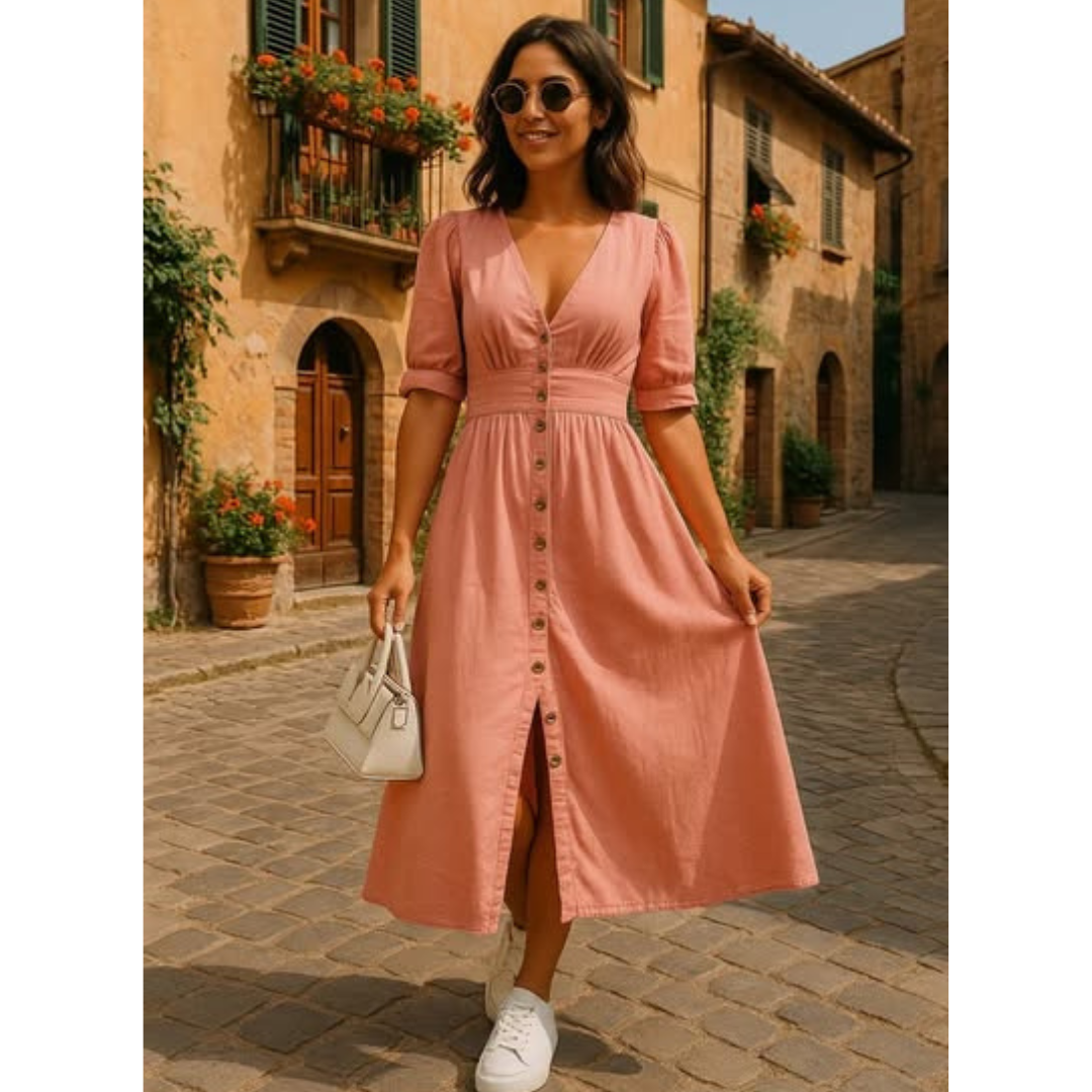 Aurora – Midi suknelė su laikui nepavaldžia elegancija