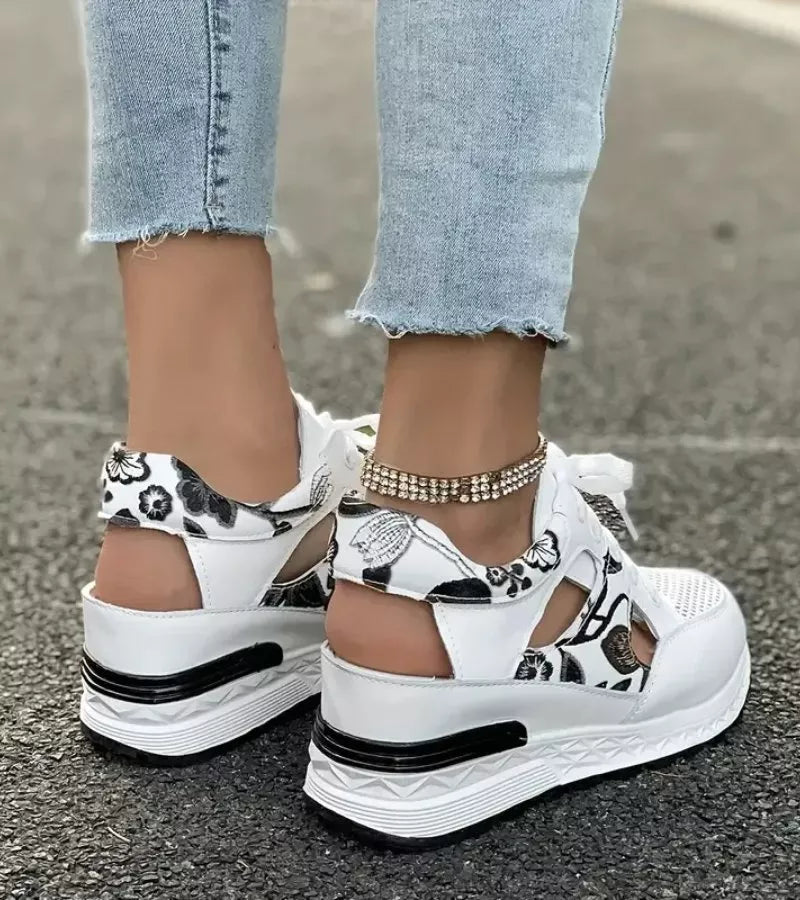 SANDRA | Aukštakulniai sandalai Ultra patogūs ir orui pralaidūs