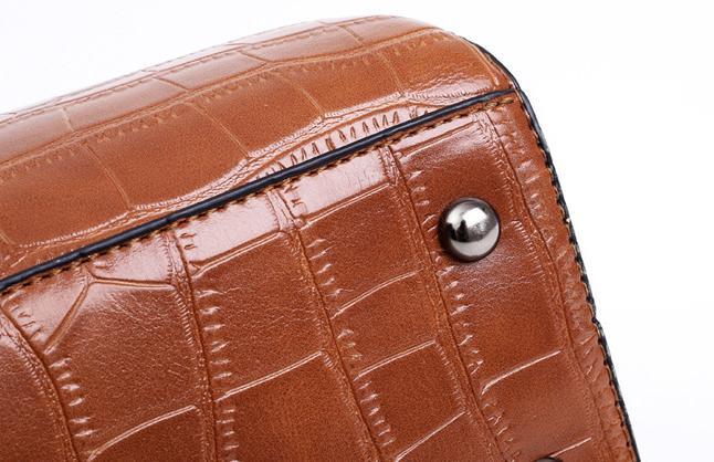 Malin | Moderni odinė kuprinė 4 dalių