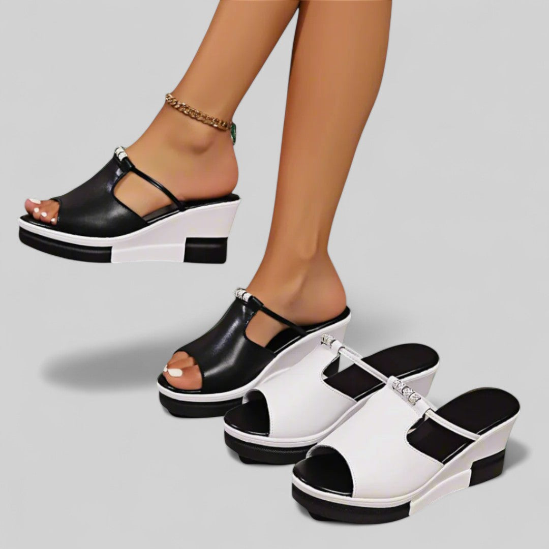 Vilma™ | Premijos ortopediniai sandalai su aukštu kulnu