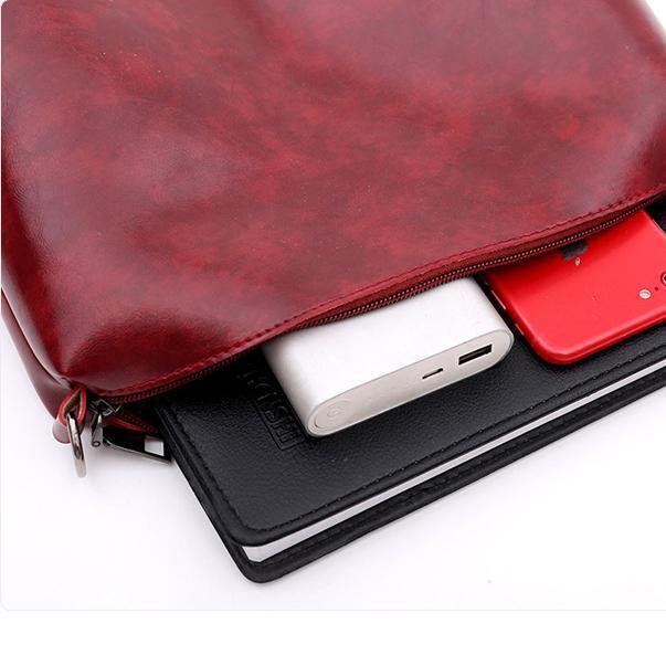 Elin | Vintage 4 dalių odinė rankinė