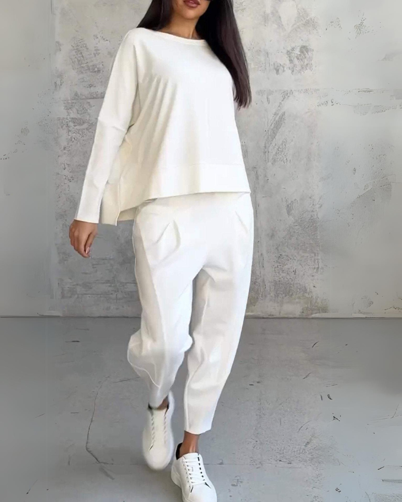 Wioletta – Elegant Sæt Loungewear