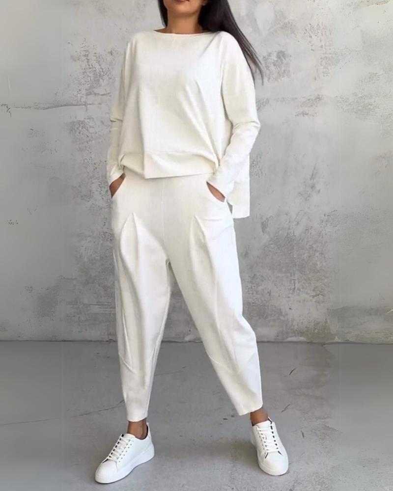 Wioletta – Elegant Sæt Loungewear