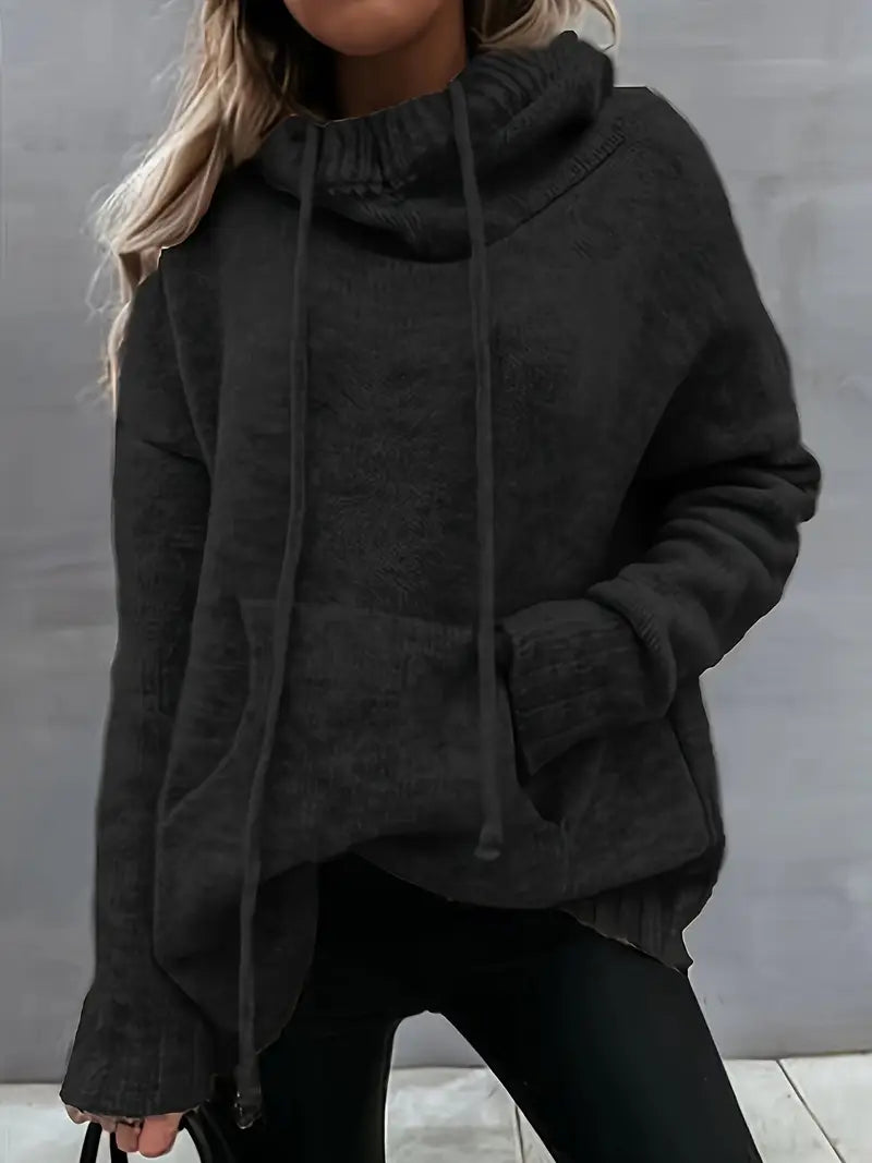 Paulina - Megztinis su kengūros kišene