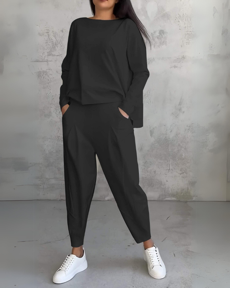 Wioletta – Elegant Sæt Loungewear