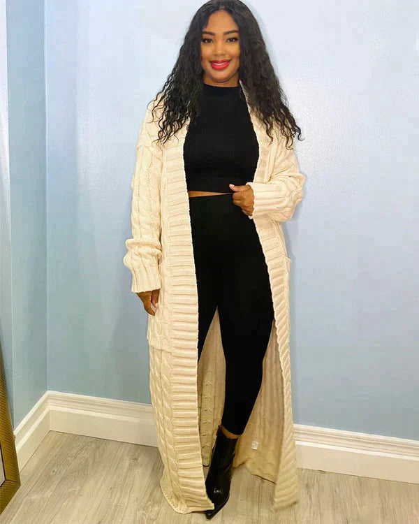 Theodora - Klasikinis kardiganas kasdieniam dėvėjimui su V formos iškirpte