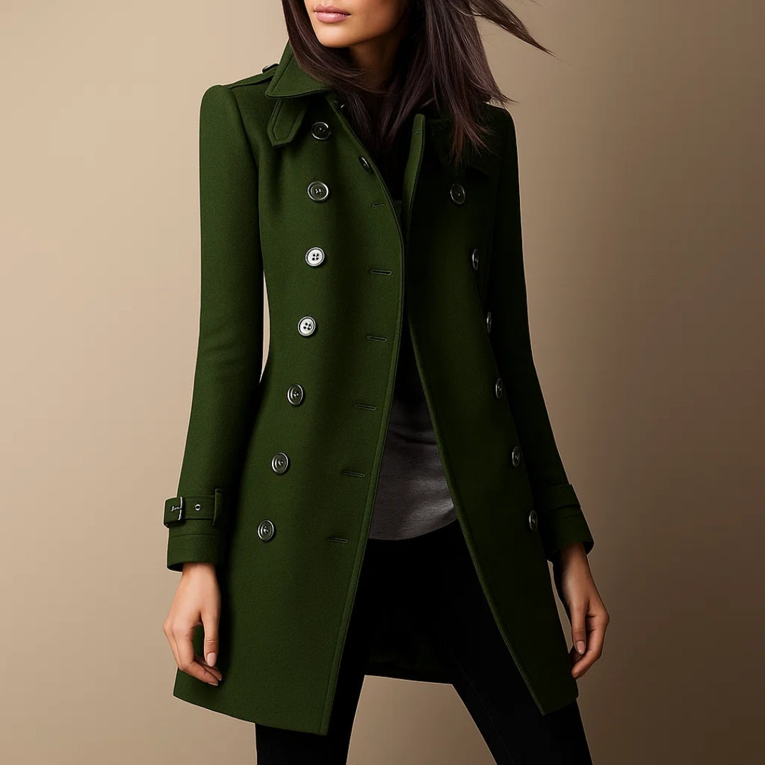 Bożena™ | Madinga moterų striukė su mygtukais