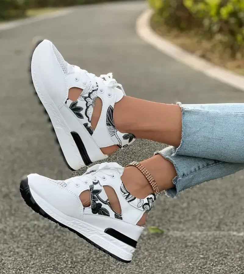 SANDRA | Aukštakulniai sandalai Ultra patogūs ir orui pralaidūs