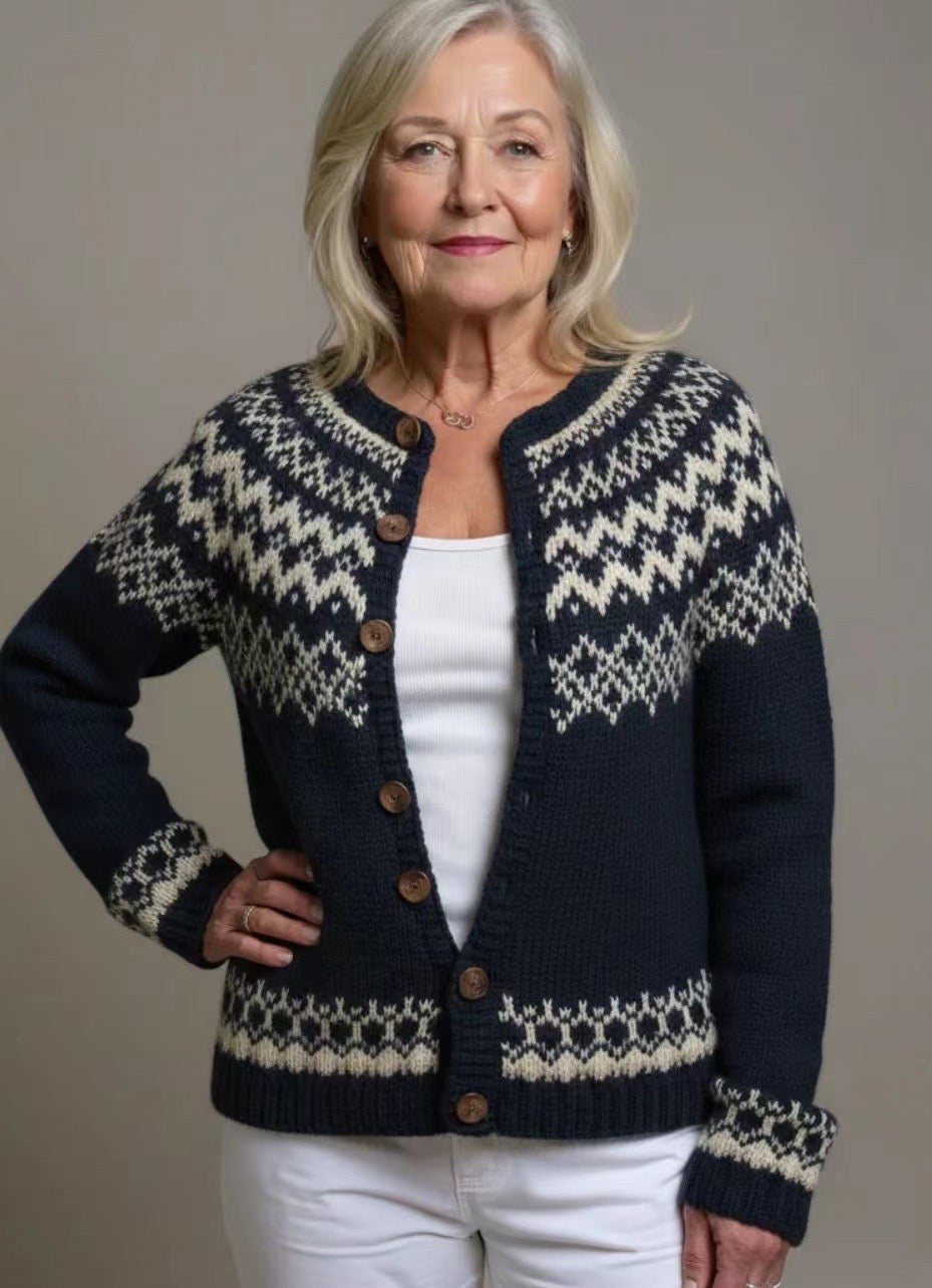 Susanne | Gėlių meno kardiganas