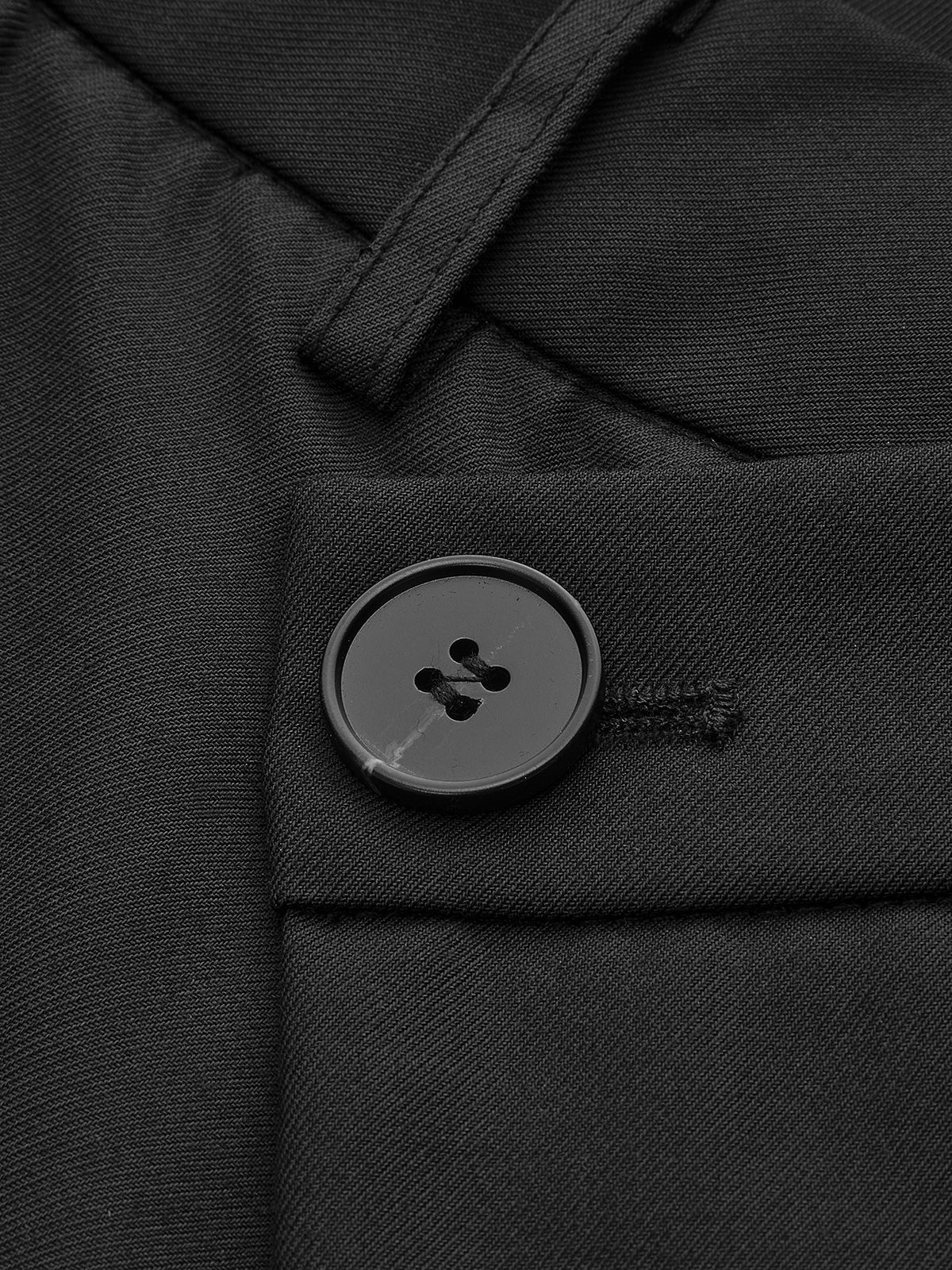 Plati kelnės su mygtuku asimetriniame krašte