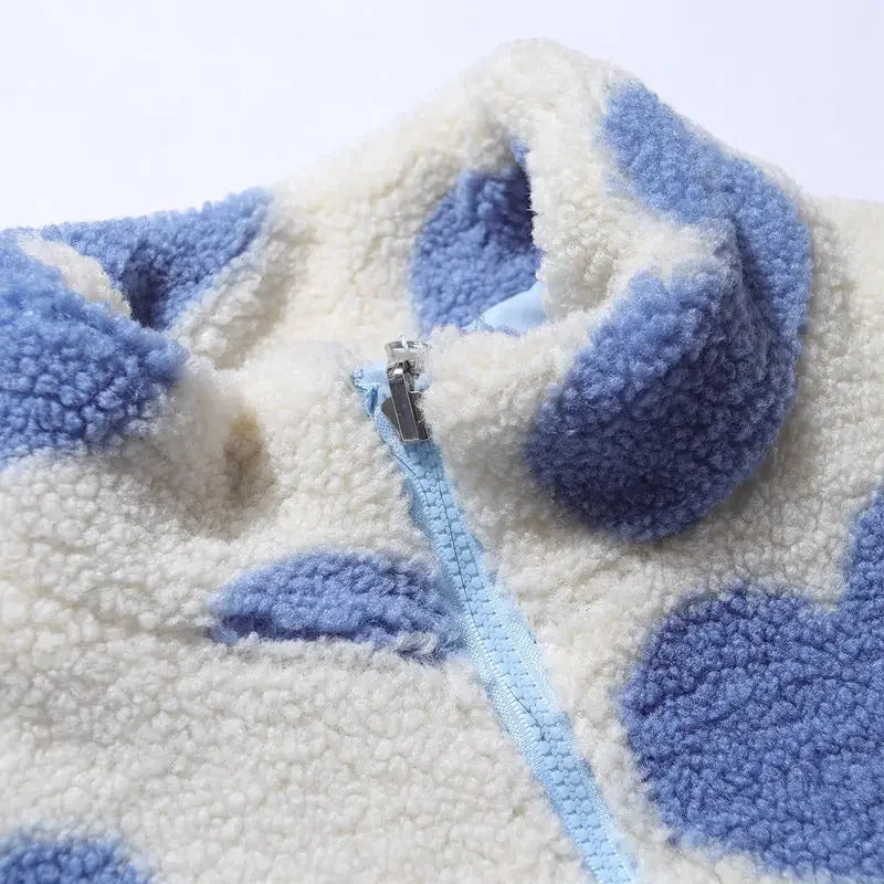 Katharina™ | Atvirkštinė širdelių striukė