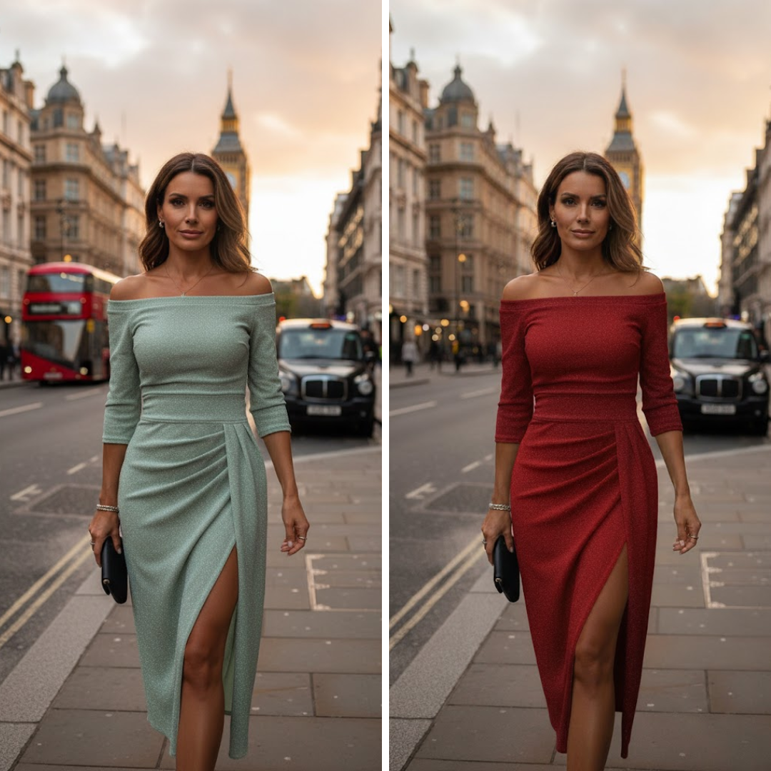 Izabelė | Stilinga halter-maxi suknelė su elegantišku, laisvu kirpimu