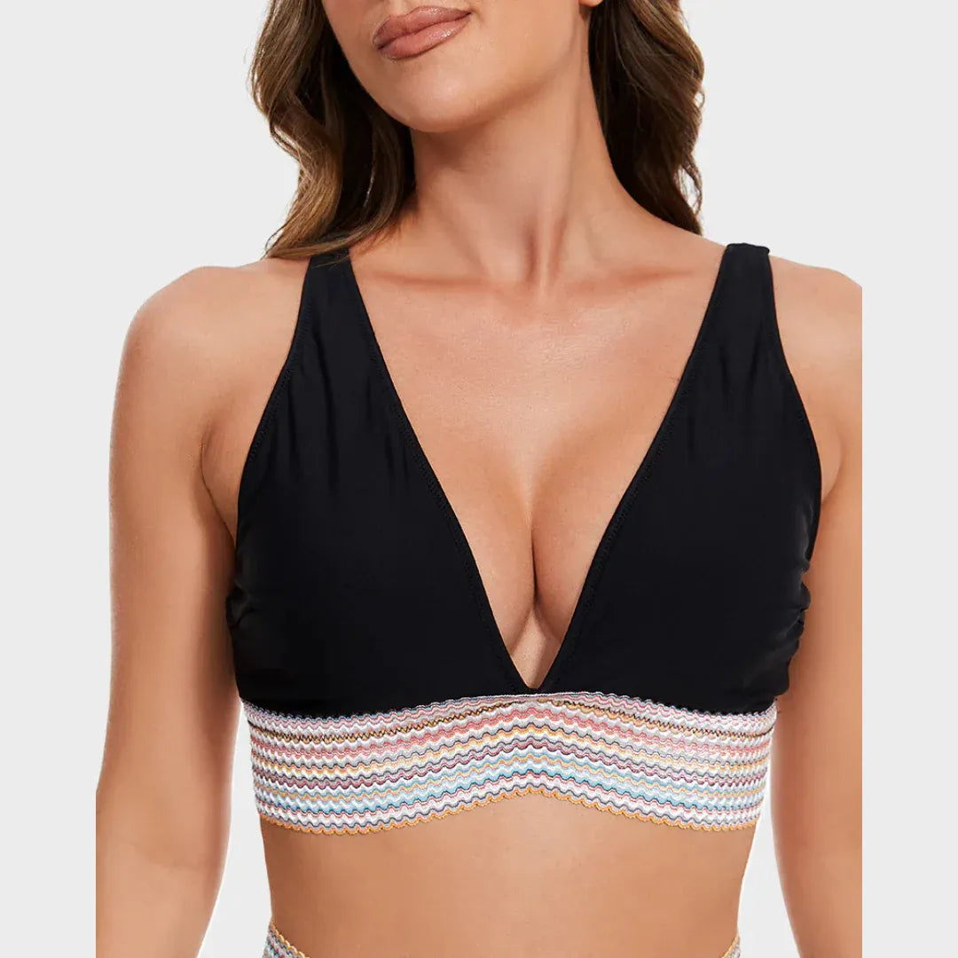 Noa – Bikini su Aukštu Juosmeniu ir Formuojančiu Diržu