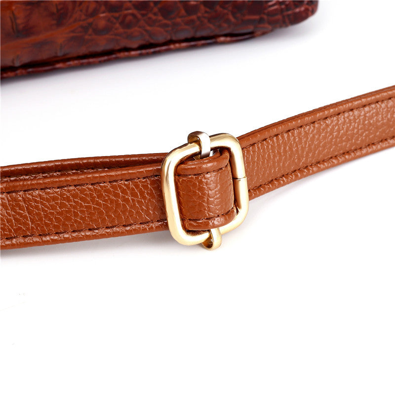 Matilda | Elegantiška rankų darbo Croco odos rankinė