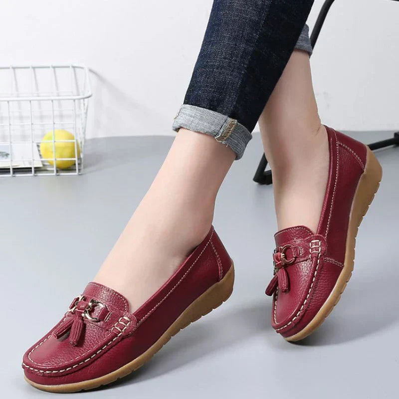 Soline | Odinės Mokasinos Kvėpuojančios - ultra patogios