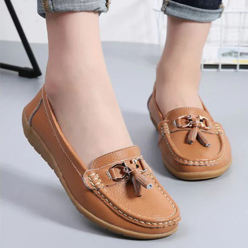 Soline | Odinės Mokasinos Kvėpuojančios - ultra patogios