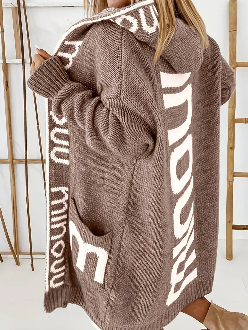 Anna - Elegantiškas ilgas kardiganas