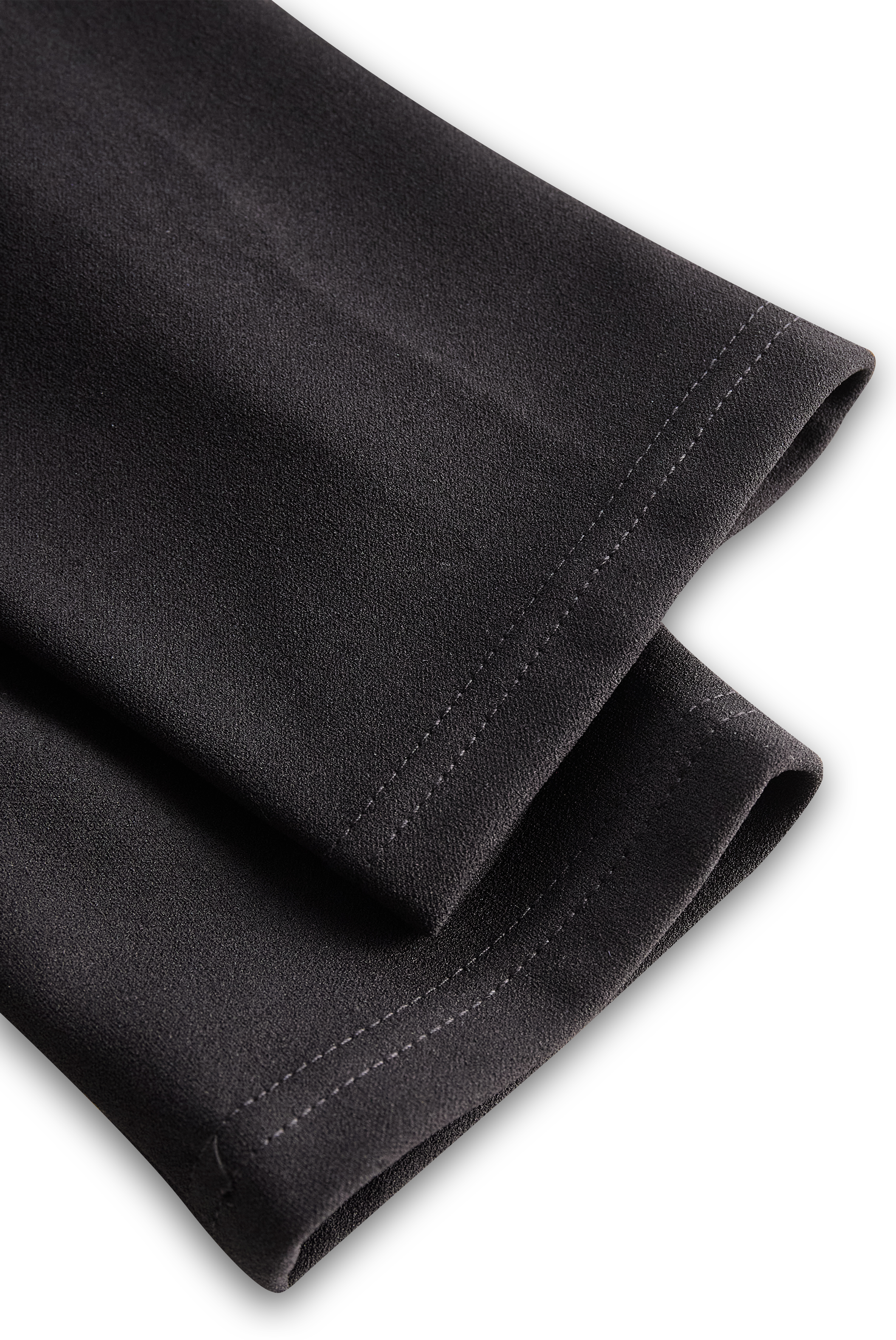 Elegantiška suknelė su diržu ir mandarinų apykakle