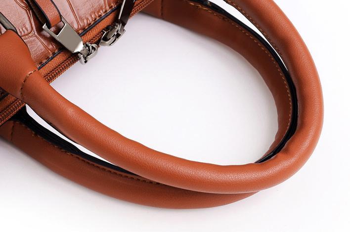 Malin | Moderni odinė kuprinė 4 dalių