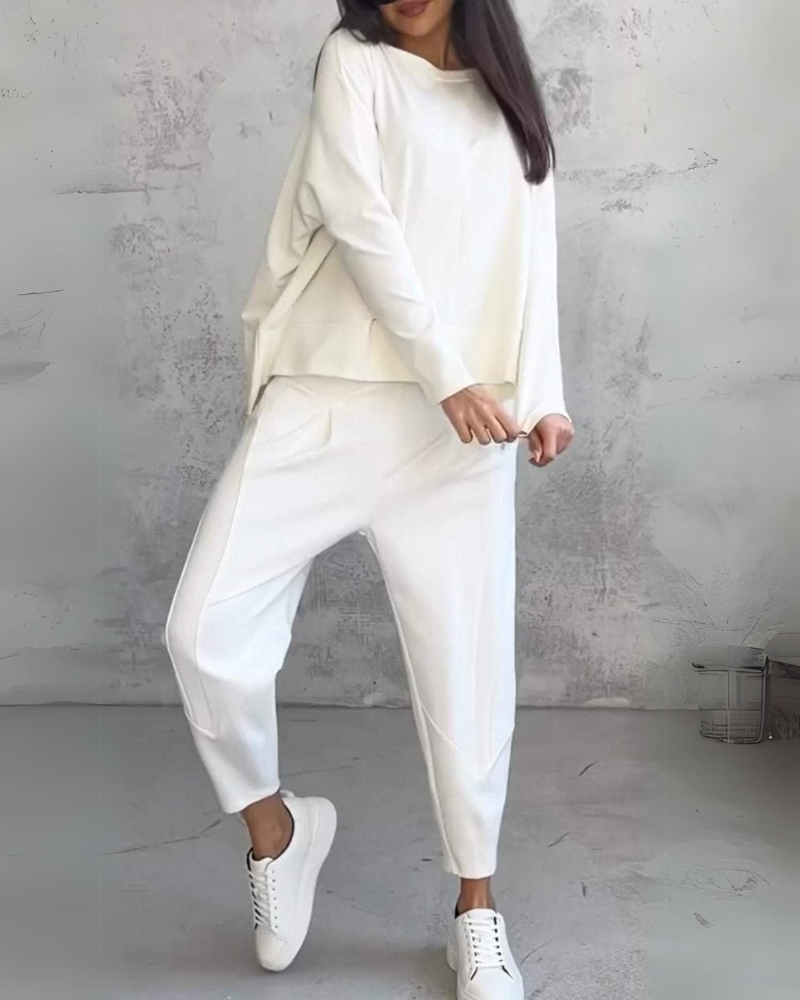 Wioletta – Elegant Sæt Loungewear