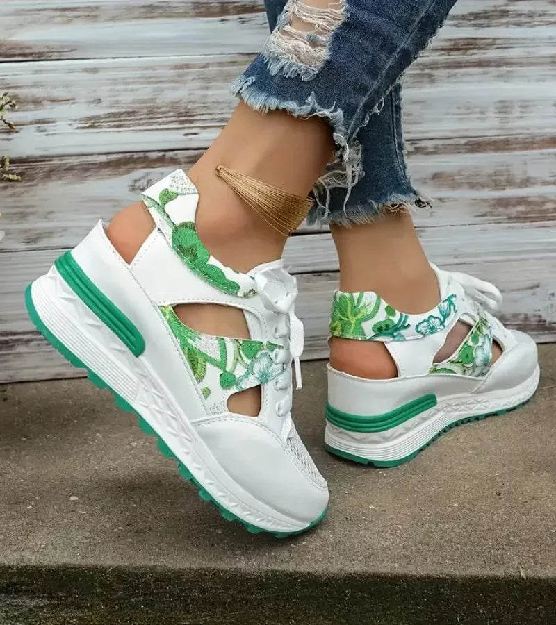 SANDRA | Aukštakulniai sandalai Ultra patogūs ir pralaidūs