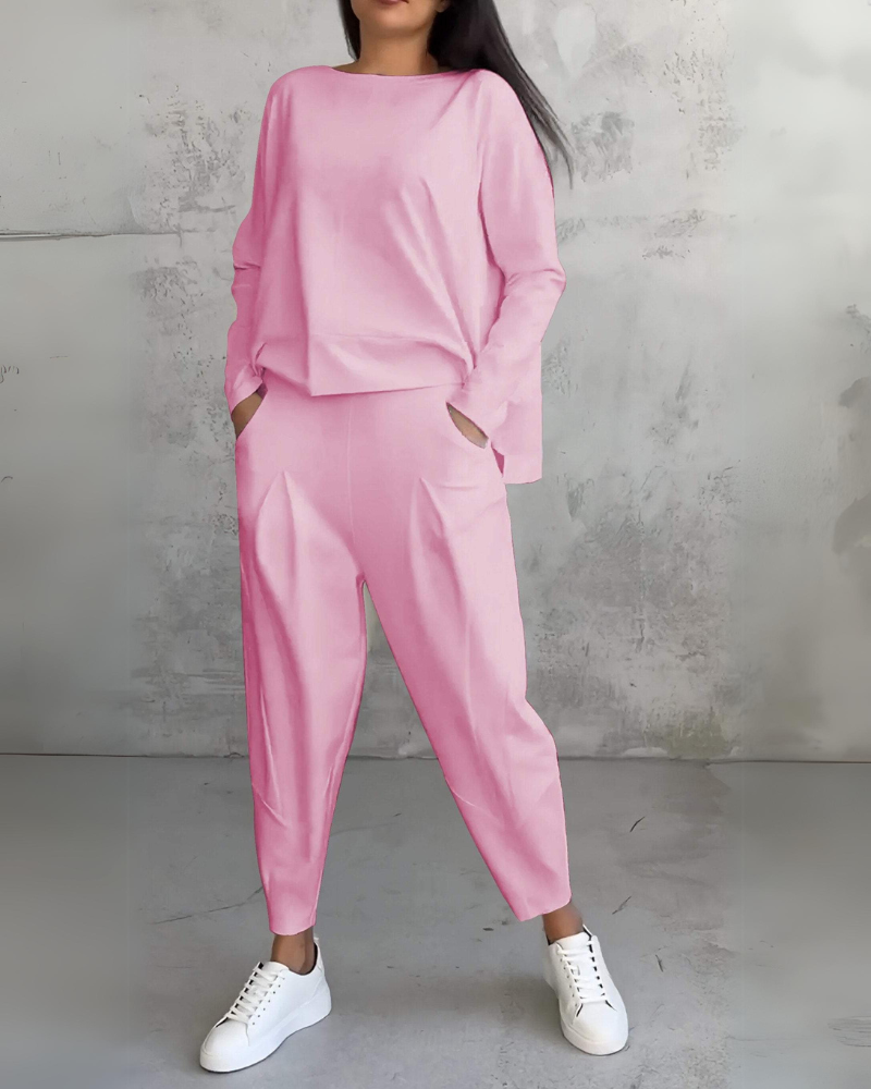 Wioletta – Elegant Sæt Loungewear