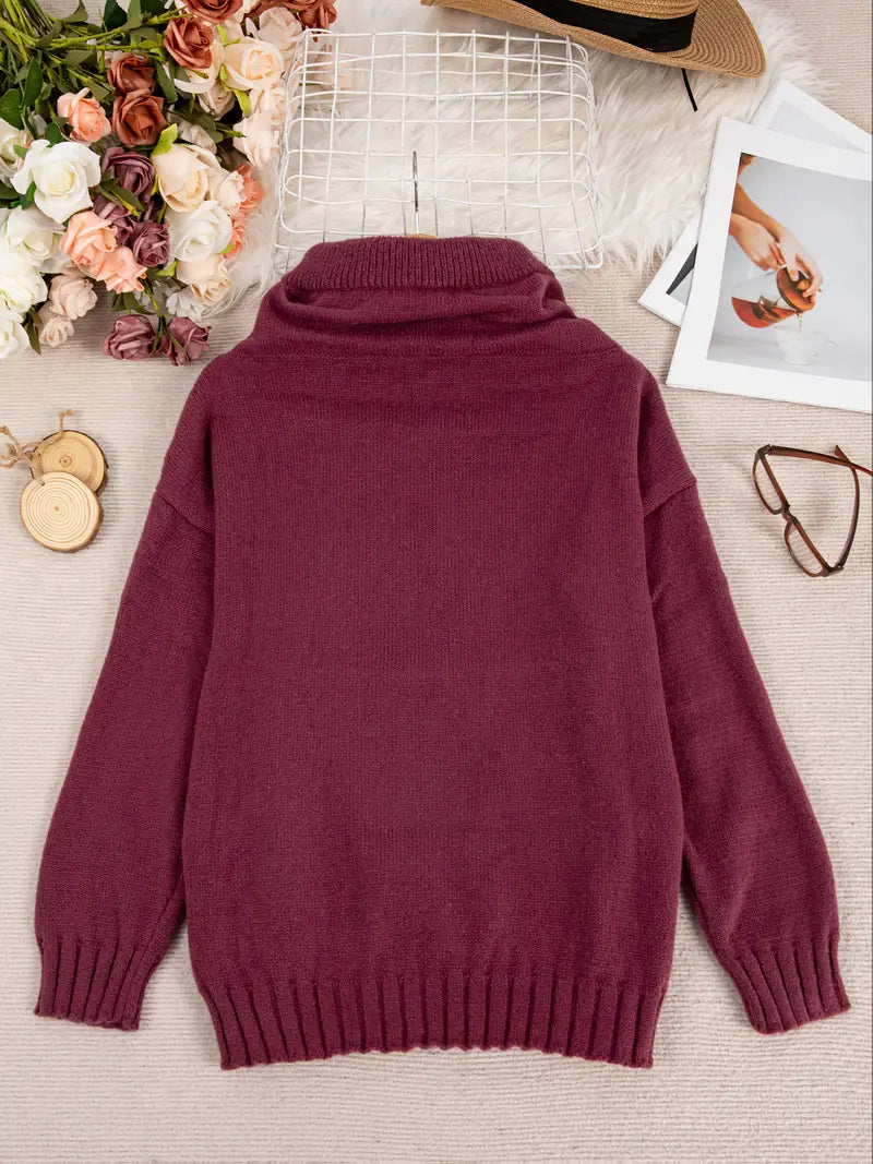 Paulina - Megztinis su kengūros kišene