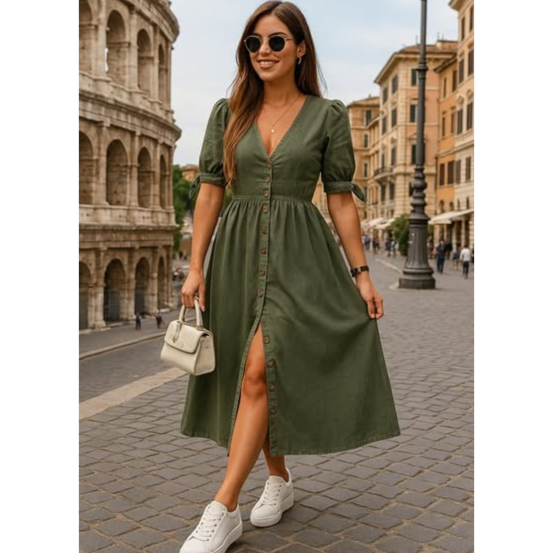 Aurora – Midi suknelė su laikui nepavaldžia elegancija