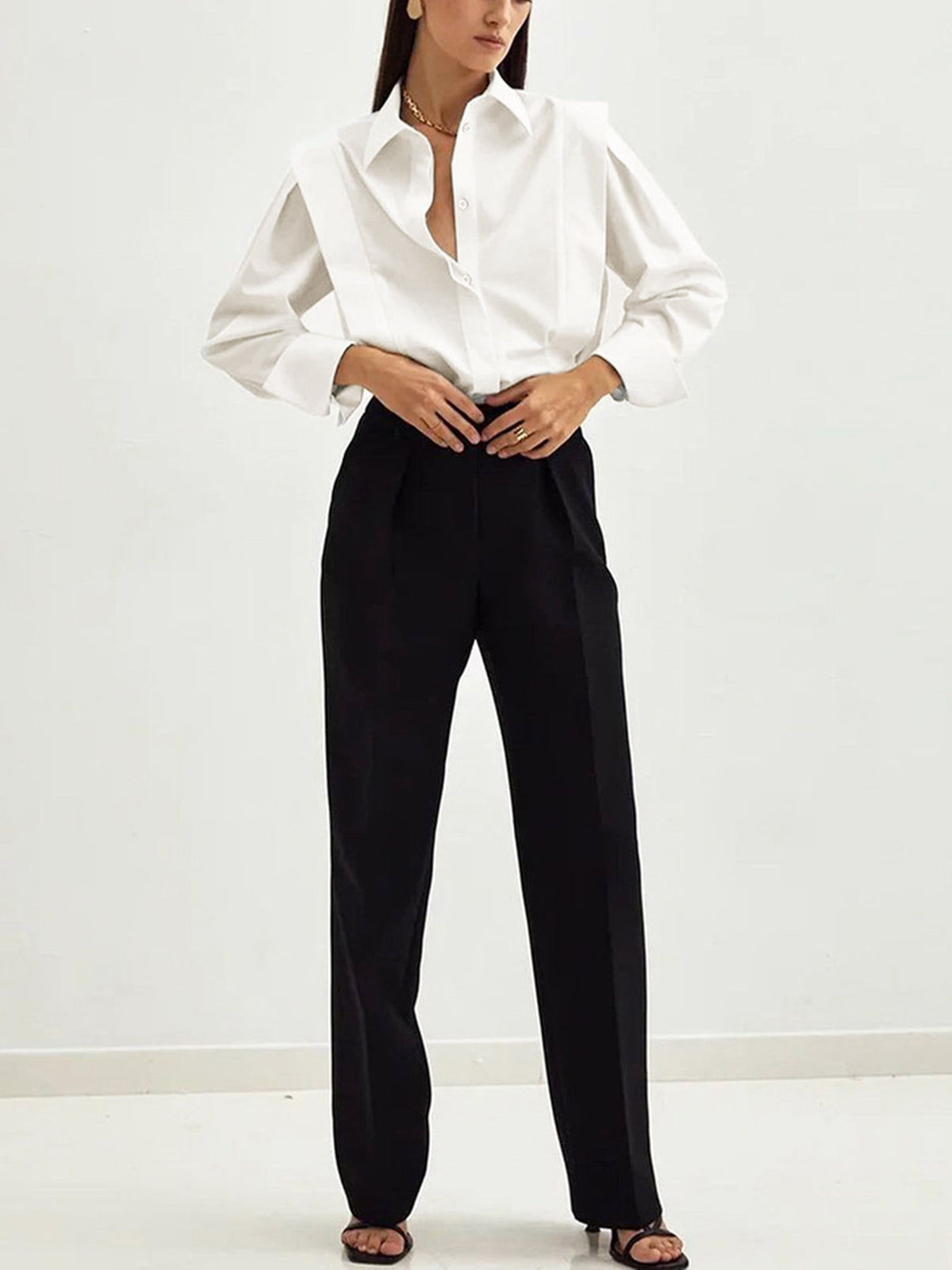 Marškiniai su Mygtukais Fair And Square