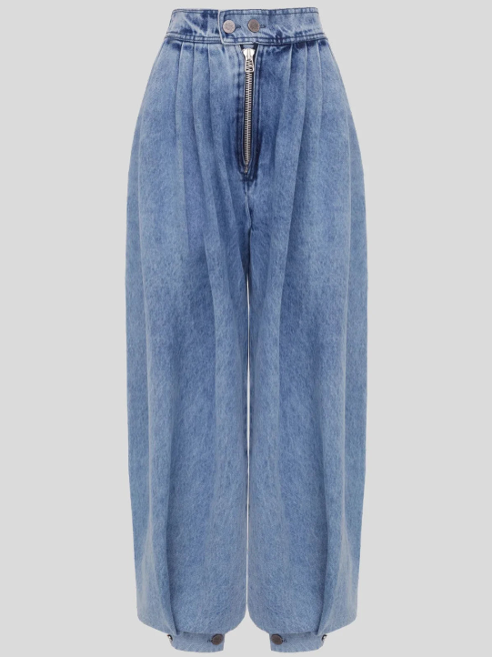 Una™ | Aukšto Liemens Balloon Džinsai