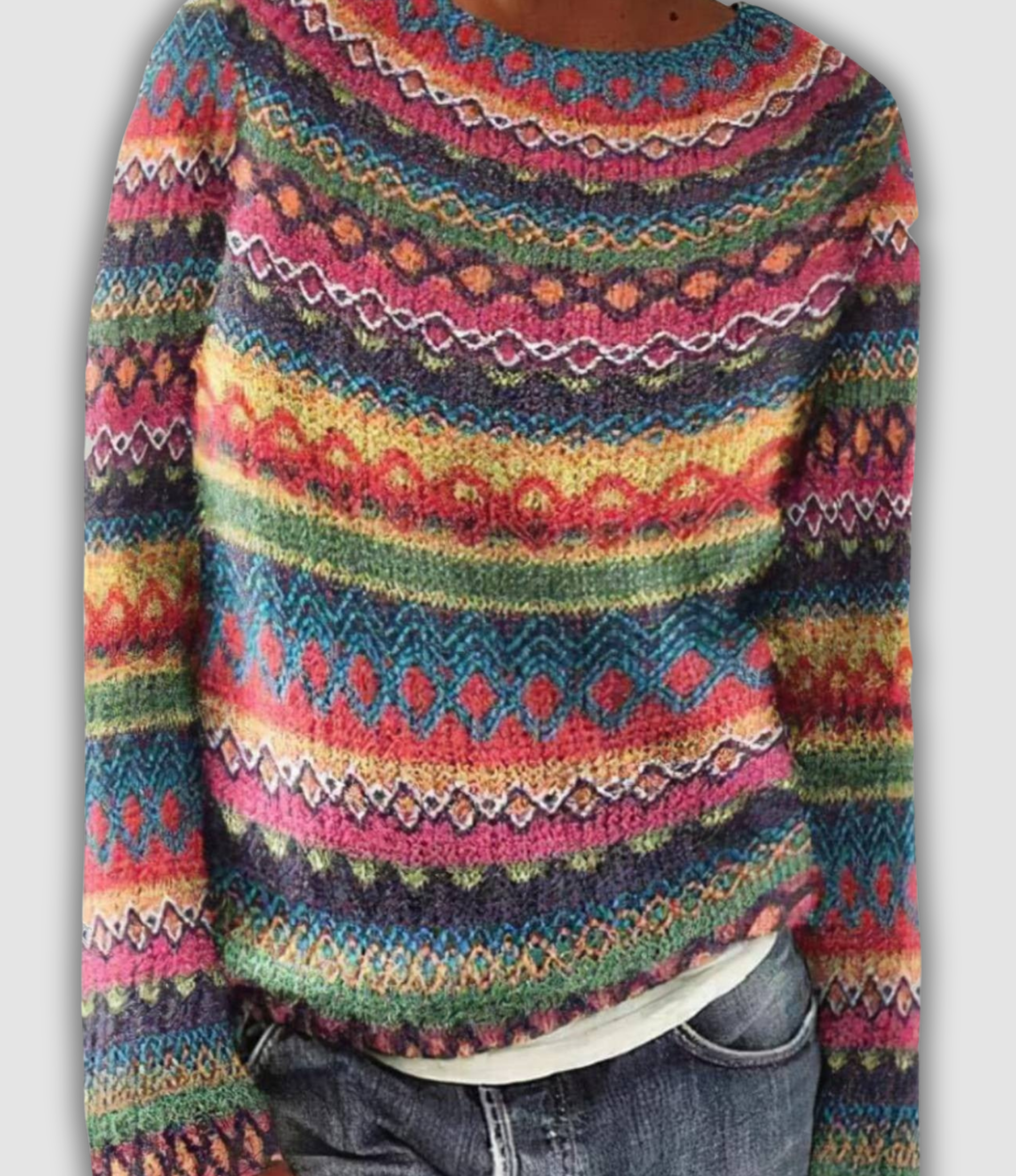 Dalia - Hygge Retro Megztinis