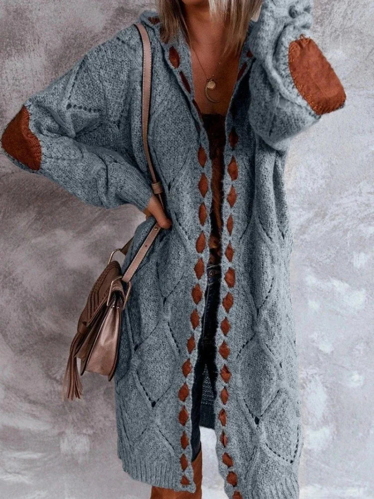 Amalia - Vintage Sweater med Hætte