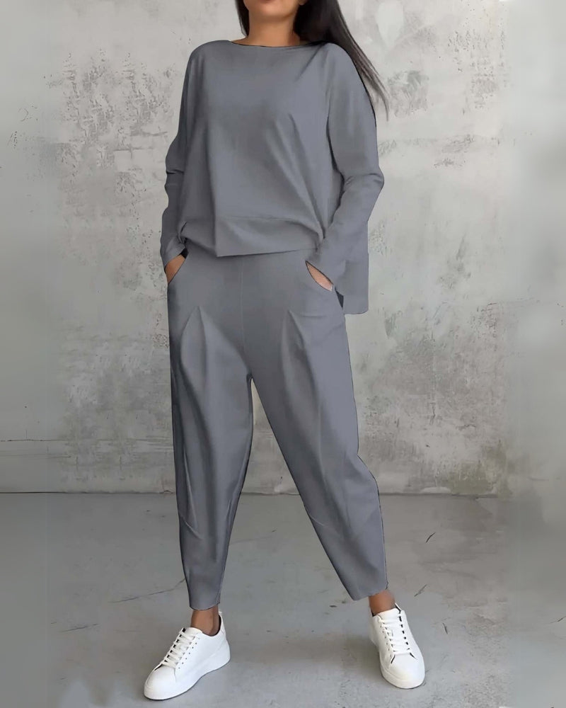 Wioletta – Elegant Sæt Loungewear