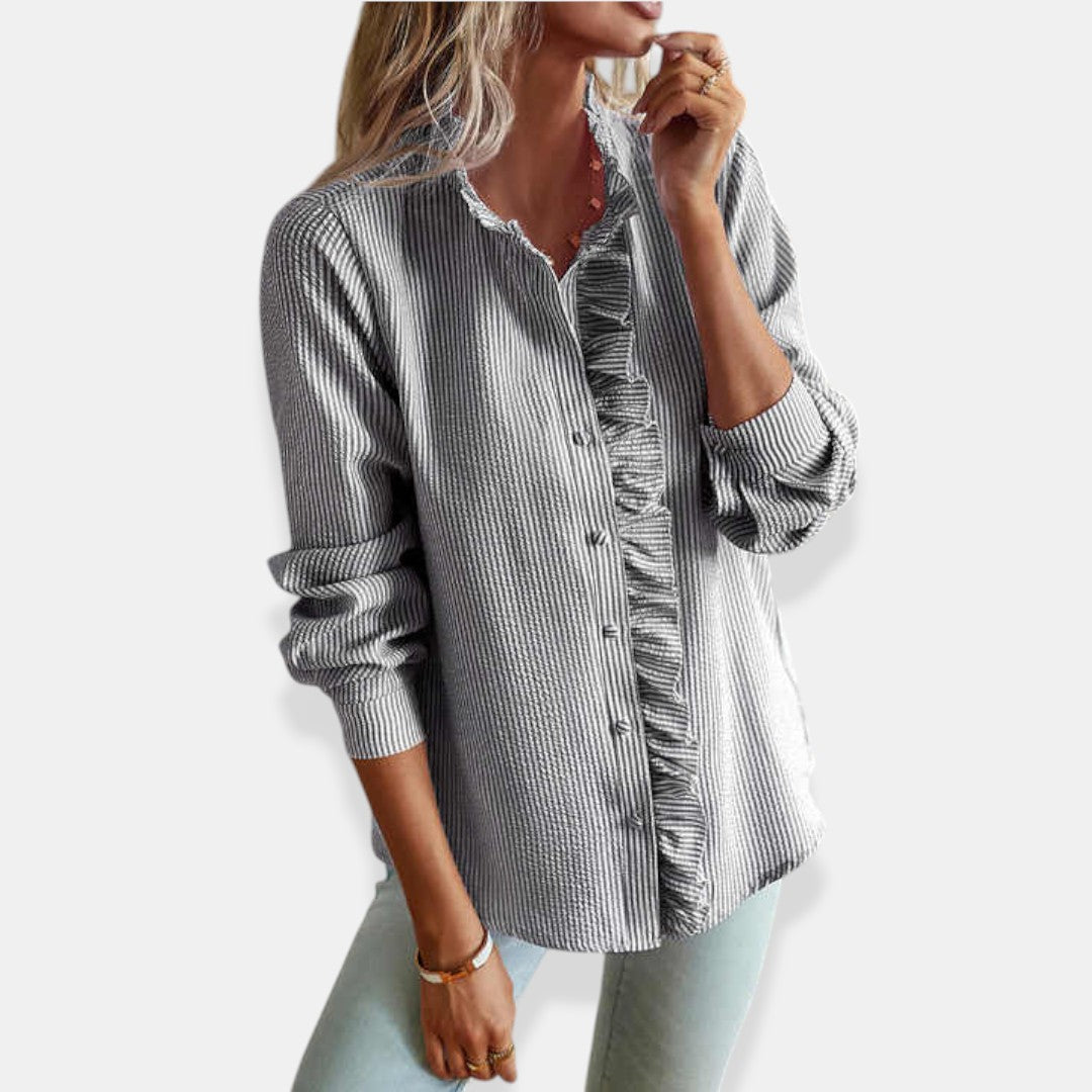 Juliette | Pasitikėjimą suteikianti blūza rafinuotu stiliumi